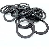 Guarnizione In Gomma Piana LARTA 10,1/2 - Per Idraulica E Riforme Domestiche - Foto 5