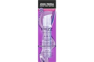 John Frieda Siero 4 in 1 Extra Strong – Contenuto: 50 ml – Tipo di capelli: spessi, indisciplinati – della serie Frizz Ease – Dona crespo – Protegge da calore e umidità