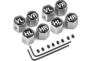 ‎ADAPTER UNIVERSE 2 x Reifen Ventil Kappen Set Felgen Schloss Auto Rad Merker Marker Markierung