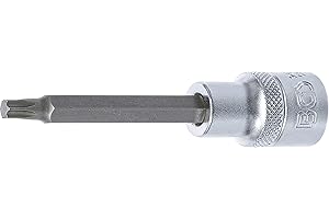 BGS 9628 | Douille à embouts | longueur 100 mm | 12,5 mm (1/2") | profil T (pour Torx) T35