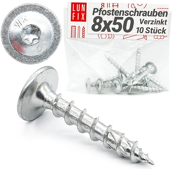 Format 4250207404613 – PfostenverbinderSchraube 8 x 50 ISR 40  