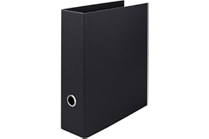 Rössler Papier 1317452700 - S.O.H.O. Teczka DIN A4 z mechanizmem dźwigniowym, szerokość grzbietu 85 mm, czarna, 1 szt.