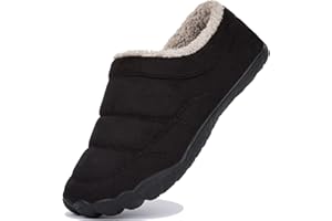 OTIEMU Męskie buty do domu z pianką Wiskoelastyczna Szablon i podszewka Ciepłe Fluff Trampki Estar Podeszwa antypoślizgowa gumowa Lekkie zamknięte buty outdoorowe i wewnętrzne