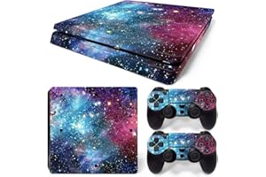 TAIFOND Handy Skin Aufkleber für Playstation 4 Slim - Blue Galaxy PS4 S Konsole & Controller Skins Wrap Vinyl Sticker Sticker Sticker Sticker Cover