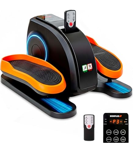 SPORTNOW Ellipsentrainer Mini Crosstrainer Für Zuhause  Beintrainer Mit 10 Stufiger Geschwindigkeit 1 Tlg Lcd Monitor Fernbedienung Fuer Buero Senioren S00dl0v3