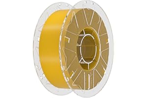 Creality Hyper RFID PLA Filament 1,75 mm pour Imprimante 3D K2 Plus Combo, Haute Vitesse 30-600 mm/s, 1 kg (2,2 lb)/Bobine Prenant en Charge CFS, Convient à la Plupart des Imprimantes 3D (Or)