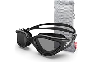 ZIONOR G1 Polarizzati Mirror Occhiali da Nuoto Unisex Adulto Uomo Donna Anti Foglia 100% Anti UV Immersione Occhiali