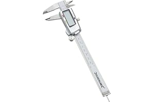 Silverline 380244 Calibro Ventesimale Digitale, Professionale, 150 mm