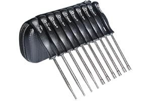 Mtanlo Juego de Destornilladores de Herramientas de Ajuste de carburador de 10 Piezas para Motor pequeño de 2 ciclos Poulan Artisan ZAMA, Walbro, STIHL, Husqvarna