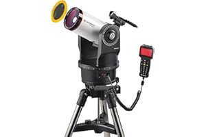 Bresser Messier MCX-102 - Telescopio con Distancia Focal de 1470 mm y telescopio Goto EQ/AZ con Montaje ecuatorial o azimutal, Incluye trípode