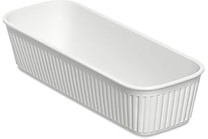 Tatay Organizador Slim Baobab, de Polipropileno, Libre de BPA, Color Blanco, Medidas 9 x 24 x 5.6 cm