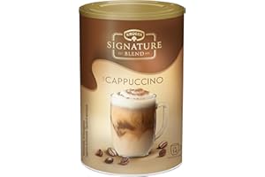 KRÜGER Signature Blend Cappuccino 200g Dose, löslicher Bohnenkaffee mit köstlicher Schaumkrone