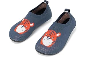 KOWAYI Enfants Garçons Pantoufles Barefoot, Filles Chaussures Barefoot souples, Chaussures de bain légères, Chaussures d'apprentissage de la marche mignonnes pour bébés