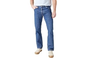 Wrangler Red Kabel Straight, Pantalones para Hombre
