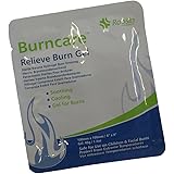 Burncare EMERGENCY FIRST AID BURN CARE SCALD SOOTHING STERILE HYDROGEL DRESSINGS 10CM X 10CM (100MM X 100MM)