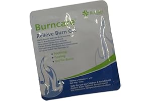 Burncare EMERGENCY FIRST AID BURN CARE SCALD SOOTHING STERILE HYDROGEL DRESSINGS 10CM X 10CM (100MM X 100MM)