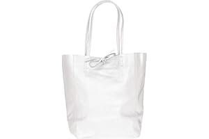 Zwillingsherz Ledertasche - Shopper aus 100% Echtleder - Hochwertige Tasche für Damen Frauen Mädchen – Shopper groß und elegant - Schultertasche