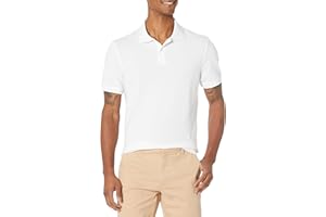 Amazon Essentials Mens Slim Fit Cotton Pique Polo Shirt