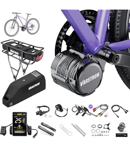 fahrrad umbau e-bike mittelmotor TONGSHENG 36V 250W SFM mit Rücktritt Pedelec Kits Sport & Freizeit FA22 Küchenprofi - Muskatreibe Farbe:Dark Grey/Aqua