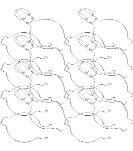 10 Morsetti Per Barattoli A Bocca Larga - Chiusura A Filo In Acciaio Inox, Per Conservazione Ermetica - Foto 10