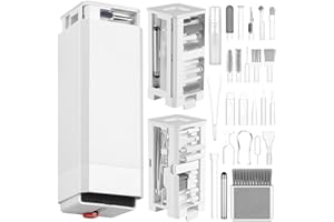 AYESY Laptop Screen Keyboard Cleaning kit, 32 in 1 Multifunctional Cleaner Kit, Electronics Cleaning Multi-Tool for Phones, AirPods, Computers, Cameras, Cellphone, Headphone