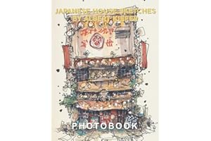 Japanese House Sketches by Albert Kiefer Photography Book: Picture Book About Architectural Sketches And Artwork Of Albert Kiefer | With 40+ Pages Gifts For Kids Teens Aldut To Stress Relief