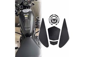 Midimttop Motorcycle Tank Pad Protector Sticker Knee Grip Traction Side Stickers Compatible with HO-NDA Rebel 500 CMX 500 Rebel 300 CMX300 2017 2018 2019 2020 2021 2022 2023