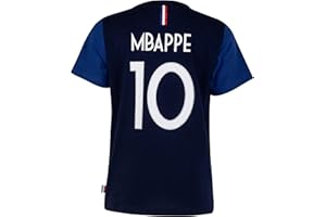 FFF T-Shirt Kylian Mbappé - Collection Officielle Equipe de France de Football