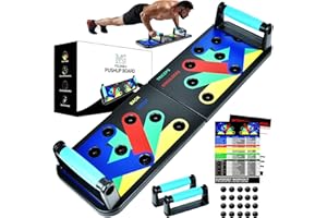 MG CUSTOM GOODS MG Push Up Board for Men, Multi-Function Press up Board, Muscle max Push Up Handles, Fitness Strength & Exercise Training Equipment for Home Workout
