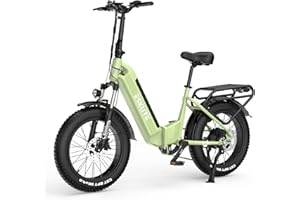 ‎ESKUTE ESKUTE E-Bike Star, Elektro Klapprad mit Drehmomentsensor und Samsung Zelle Akku 36V 25Ah, bis zu 120km, 20 Zoll klappbares E-Bikes Bafang Motor 25km/h