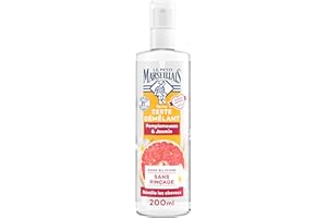 Le Petit Marseillais | Spray Zeste Districante Pompelmo & Gelsomino (flacone spray da 200 ml) – Cura senza risciacquo per districare i capelli – 95% di origine naturale e senza silicone