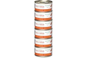 Almo Nature Mega Pack Natural au Poulet et Crevettes - Nourriture humide pour chat adulte: 6 boîtes de 70g