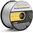 H HZXVOGEN Flux Core Welding Wire Gasless Mig Wire 0.3inch Gasless Flux Cored Mig Wire E71T-GS