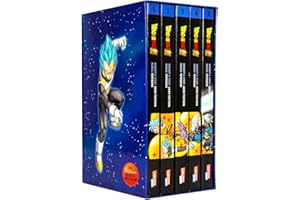 Dragon Ball Super Bände 1-5 im Sammelschuber mit Extra: Die Fortsetzung der Action-Manga-Serie ab 10 Jahren über epische Schlachten und kosmische Abenteuer