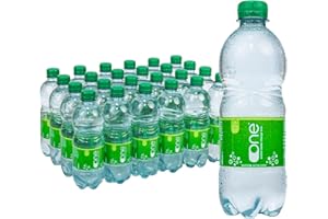 One Water Natural Sparkling Spring Water 24 x 500ml Bottles - Pure Refreshing 7pH Bottled Water - 100% Recyclable & Sustainable Plastic rPet - Bulk Pack