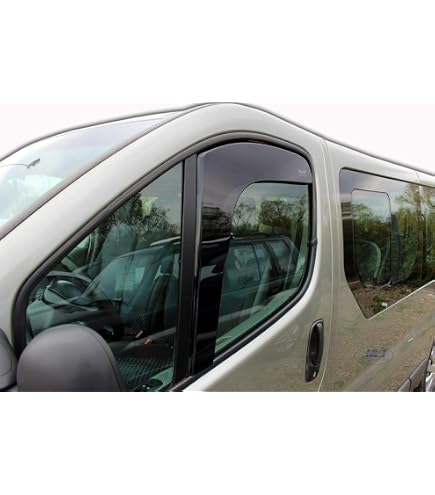 Lot De 2 Rétroviseurs Chromés + 8 Poignées De Porte Inox Chromé Pour VIVARO TRAFIC PRIMASTAR - Look Luxe Facile à Poser