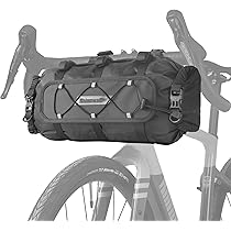 Lixada Fietsvorktas, 3 l/7 l, waterdicht, met oprolbare bovenkant, vorktas, fietspakket