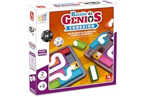 Ludilo - Batalla De Genios Conexión | Juegos De Mesa Niños 8 Años O Más | Rompecabezas Niños Y Adultos Multinivel | Juegos De Mesa para 2 | Regalo Niño 8 Años O Más
