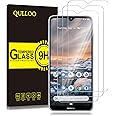 QULLOO per Nokia 7.2 Vetro Temperato Pellicola Protettiva, [3 Pezzi] 9H Durezza Full Coverage Protezione Schermo in Vetro Tem
