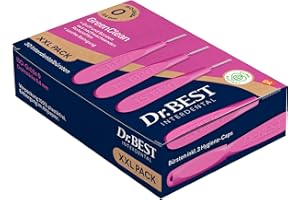 Dr.BEST GreenClean Interdental, Bigpack Size 0, 30 unidades - Cepillos interdentales para una limpieza suave de los espacios interdentales