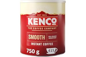 Kenco Smooth Instant Coffee - 1 x 750g Tin