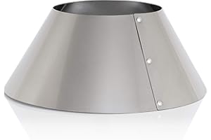 BBQ-Toro Vulkan Stainless Steel Charcoal Basket, Diameter 30 cm, Direct and Indirect Grilling in Kettle Grill, Charcoal Basket for 3-in-1 Use, Funnel, Insert, Sear Zone, Barbecue Accessories