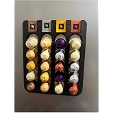 Capsule Coffee Stand Magnet 20 Capsule Nespresso Capsule Holder For Refrigerator (Black)
