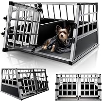 Trasportino Per Cani HUNTER - Alluminio, 76x50,5x48 Cm, Antracite/Arancione - Foto 11