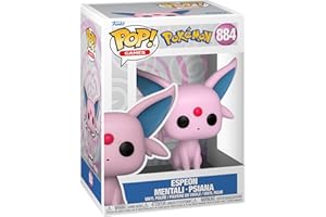 Funko POP! Games: Pokemon - Espeon - Figura in Vinile da Collezione - Idea Regalo - Merchandising Ufficiale - Giocattoli per Bambini e Adulti - Anime Fans - Figura da Collezione e da Esposizione