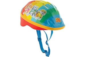 Paw Patrol Kids Bike Helmet Officially Licensed Character Design Robust EPS Inner Material, Adjustable Size, Ventilated Shell for Cooling Suitable for Head Sizes 48-52cm