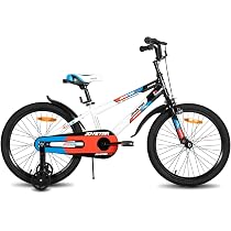 Vélo Enfant JOYSTAR Berry 12-20 Pouces - Avec Stabilisateurs, Freins Double Sécurité, Cadre Acier, 2-11 Ans
