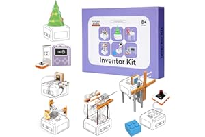MatataStudio Inventor Kit para Robot Vincibot con 7*Estilos de Construcción, 5*Módulos Electrónicos, 1*Conector de Módulo para Sensores como Arduino, Micro:bit, etc Juego de Juguetes Electrónicos