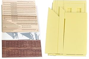 DEERACE Démontage 1/35 Maquettes de Construction Ruines Maison Paysage Diorama En En Bois Faite Main pour L'architecture Paysagère de Ch