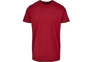 Build your Brand Men Basic Round Neck T-Shirt 1/3/5 pack